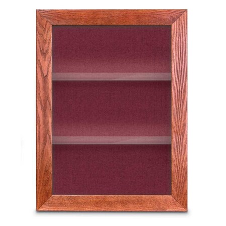 United Visual Products Outdoor Enclosed Combo Board, 42"x32", Black Frame/Black & Pumice UVCB4232ODB-BLACK-PUMICE